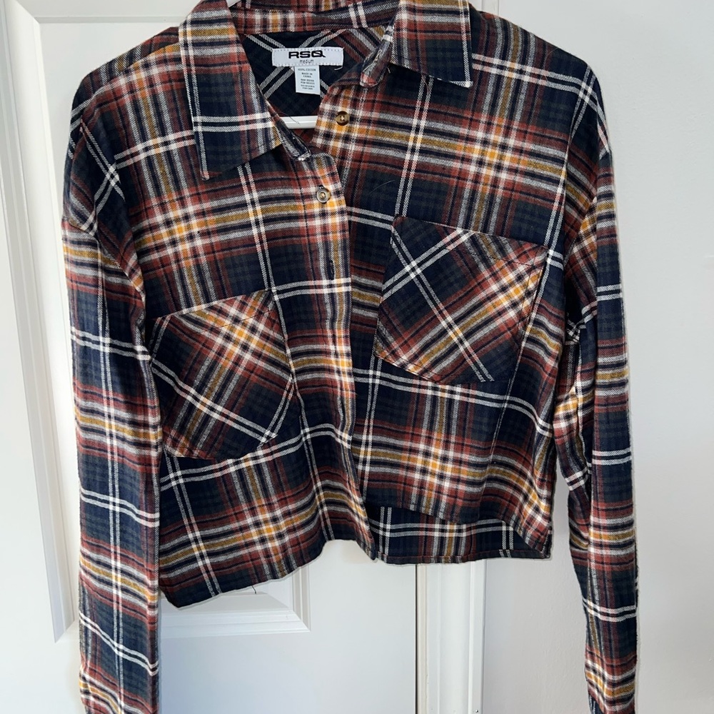 Cropped Flannel